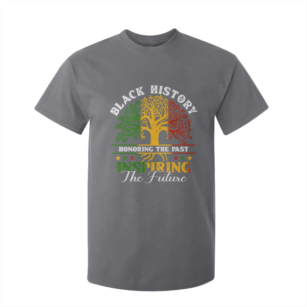 Black History Month T Shirt For Kid Honoring The Past Inspiring The Future