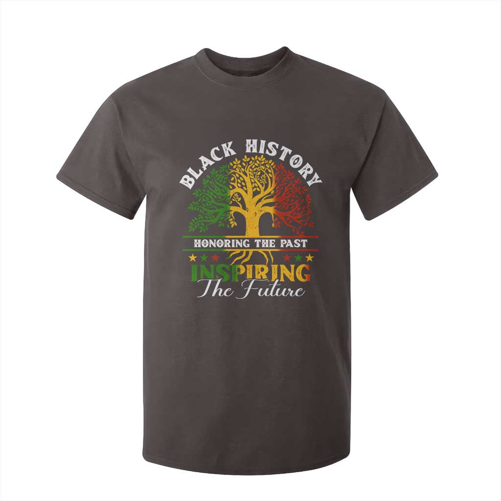 Black History Month T Shirt For Kid Honoring The Past Inspiring The Future