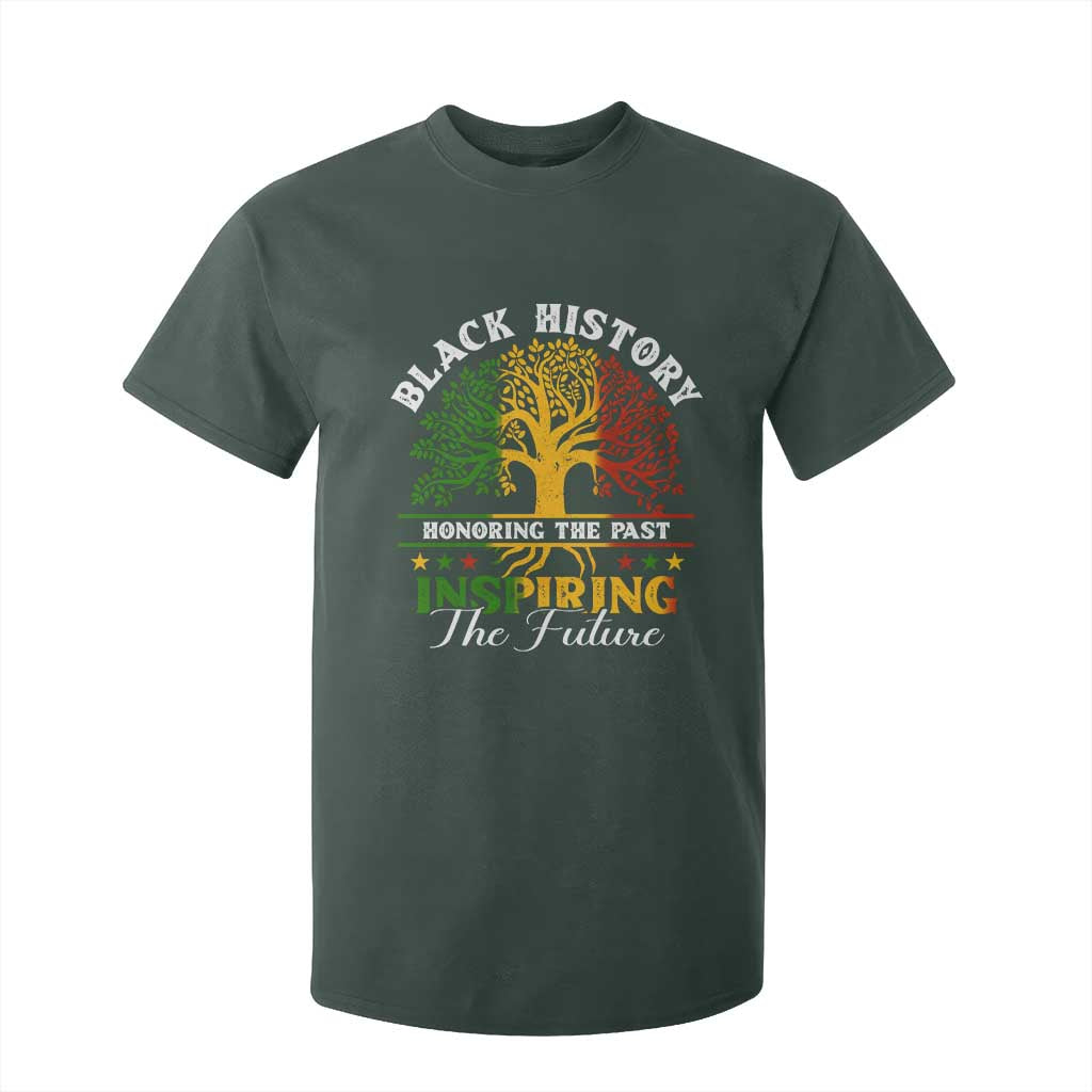 Black History Month T Shirt For Kid Honoring The Past Inspiring The Future