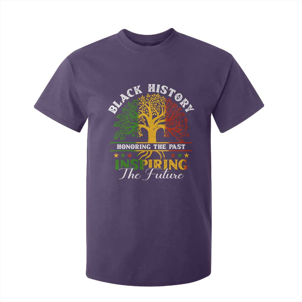 Black History Month T Shirt For Kid Honoring The Past Inspiring The Future