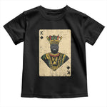 Black Pride African King Card Toddler T Shirt