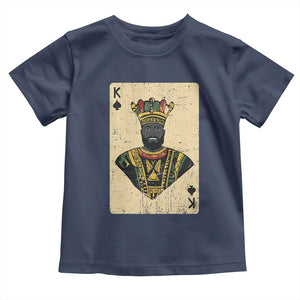 Black Pride African King Card Toddler T Shirt