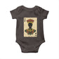 Black Pride African Queen Card Baby Onesie