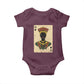 Black Pride African Queen Card Baby Onesie