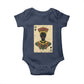 Black Pride African Queen Card Baby Onesie