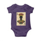 Black Pride African Queen Card Baby Onesie