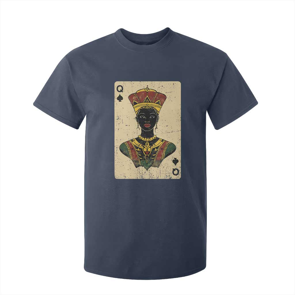 Black Pride African Queen Card T Shirt For Kid