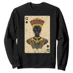 Black Pride African Queen Card Sweatshirt