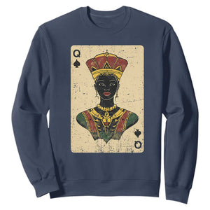 Black Pride African Queen Card Sweatshirt
