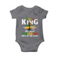 Black Pride Baby Onesie Black King The Most Powerful Piece In The Game