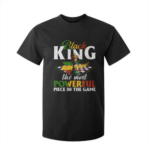 Black Pride T Shirt For Kid Black King The Most Powerful Piece In The Game
