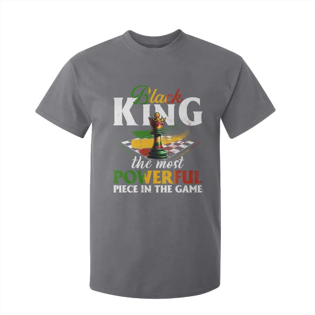 Black Pride T Shirt For Kid Black King The Most Powerful Piece In The Game