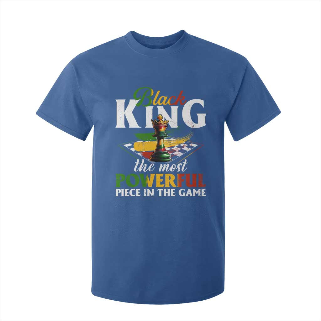 Black Pride T Shirt For Kid Black King The Most Powerful Piece In The Game