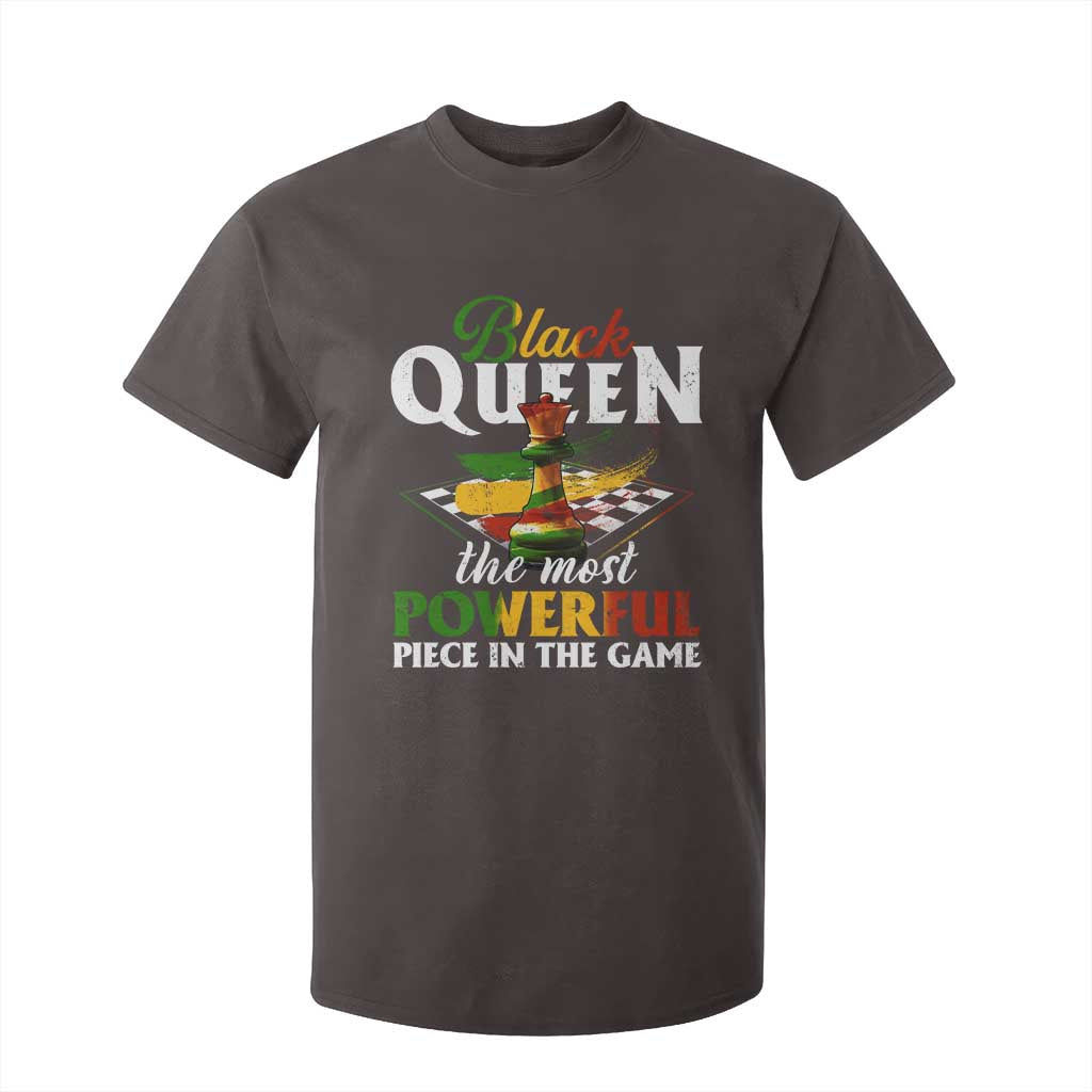 Black Pride T Shirt For Kid Black Queen The Most Powerful Piece In The Game