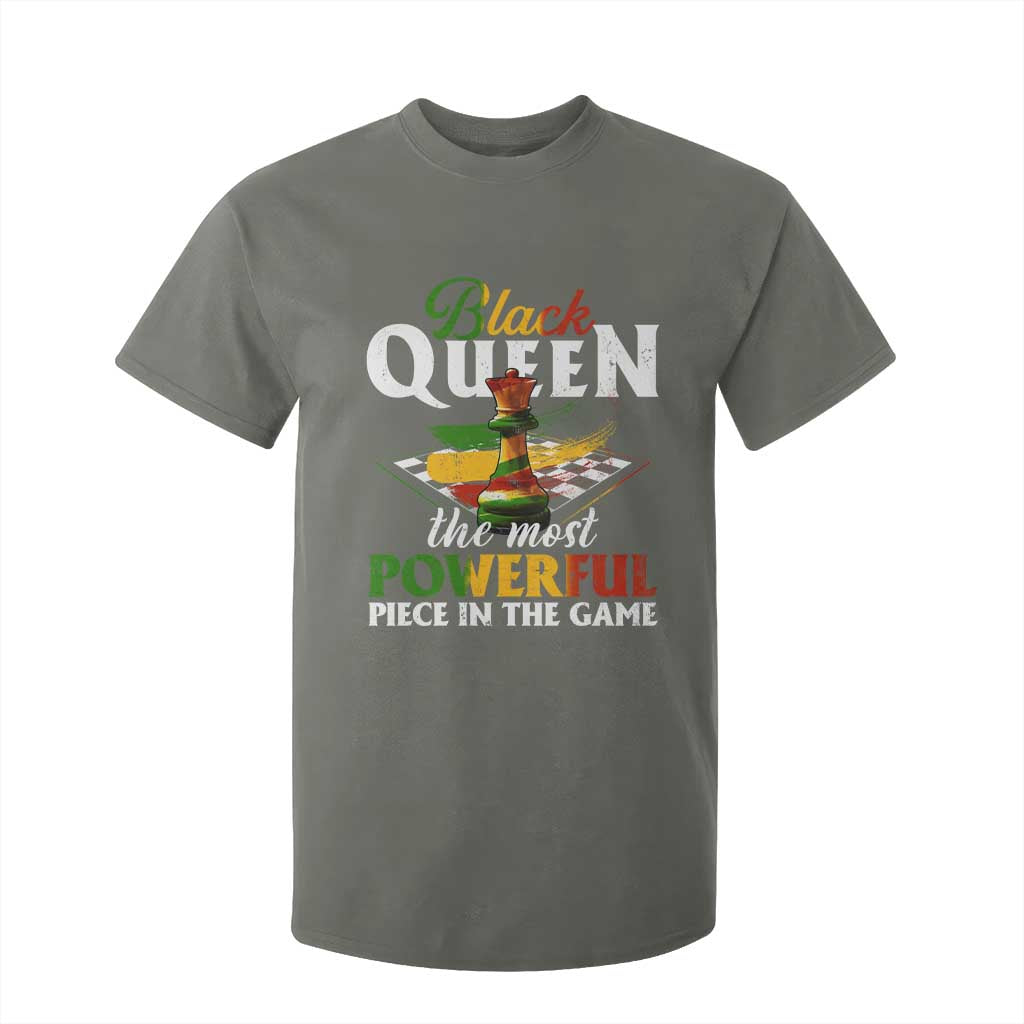 Black Pride T Shirt For Kid Black Queen The Most Powerful Piece In The Game