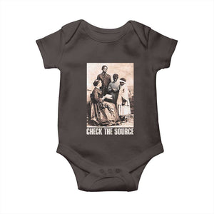 Black History Baby Onesie Check The Source African American Pride