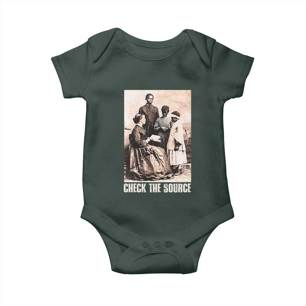 Black History Baby Onesie Check The Source African American Pride