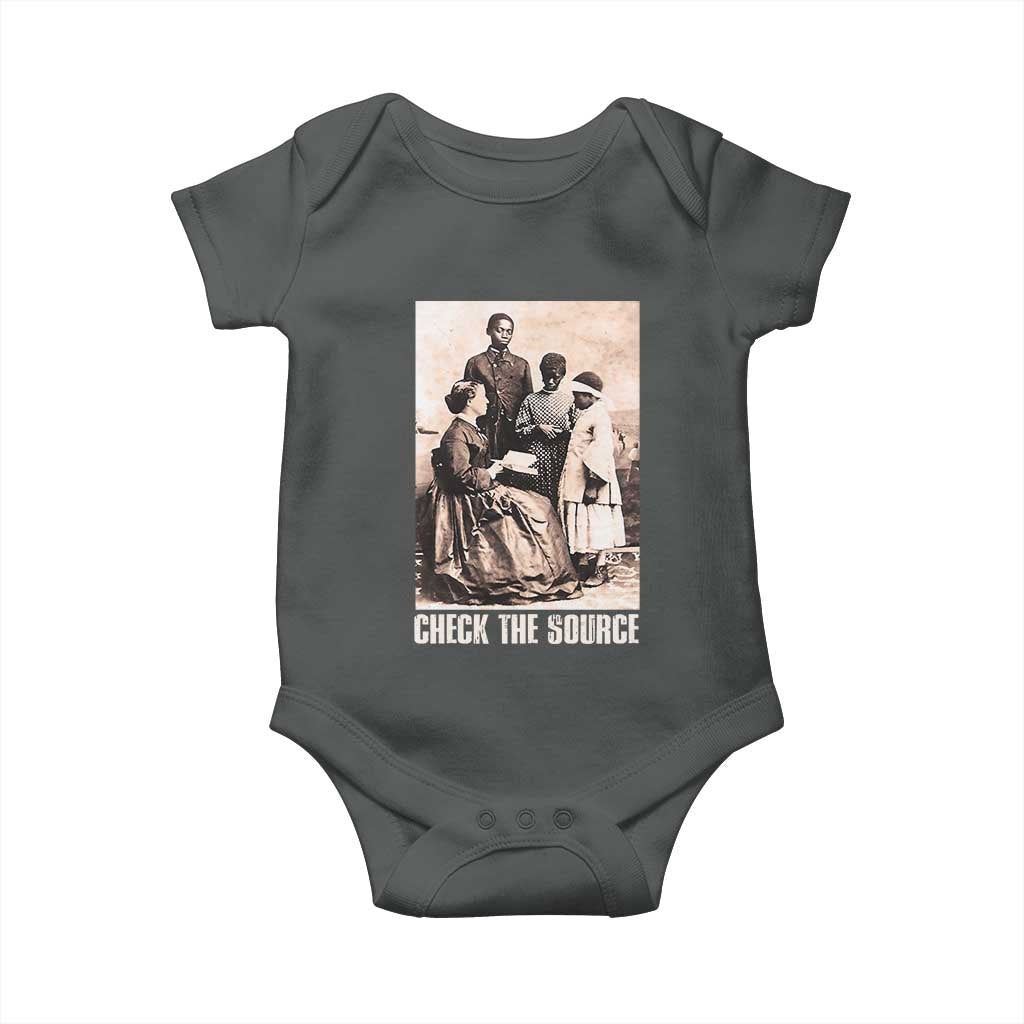 Black History Baby Onesie Check The Source African American Pride