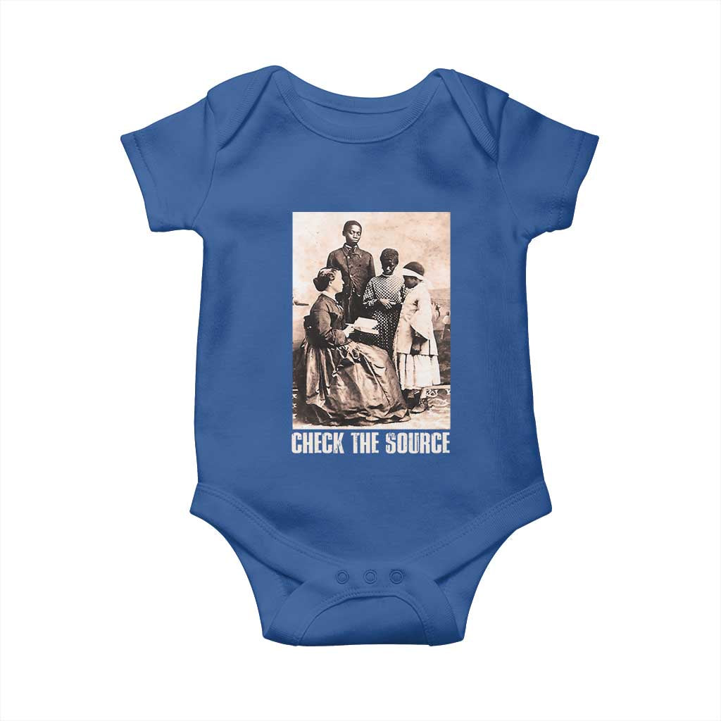 Black History Baby Onesie Check The Source African American Pride
