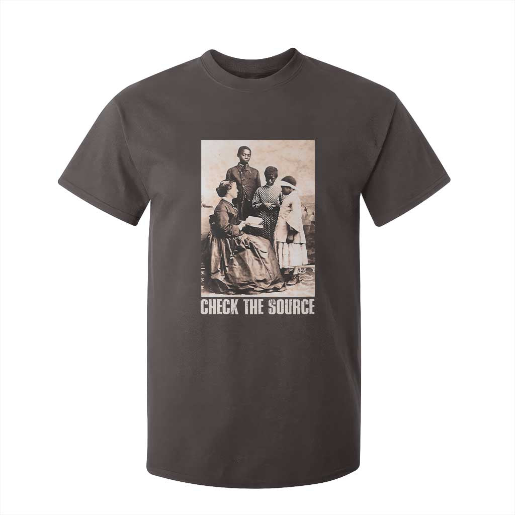 Black History T Shirt For Kid Check The Source African American Pride