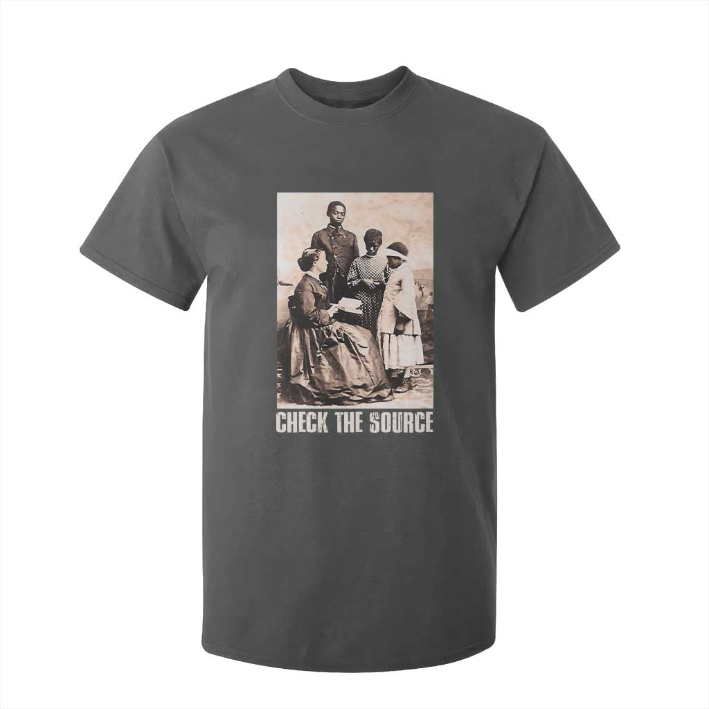 Black History T Shirt For Kid Check The Source African American Pride