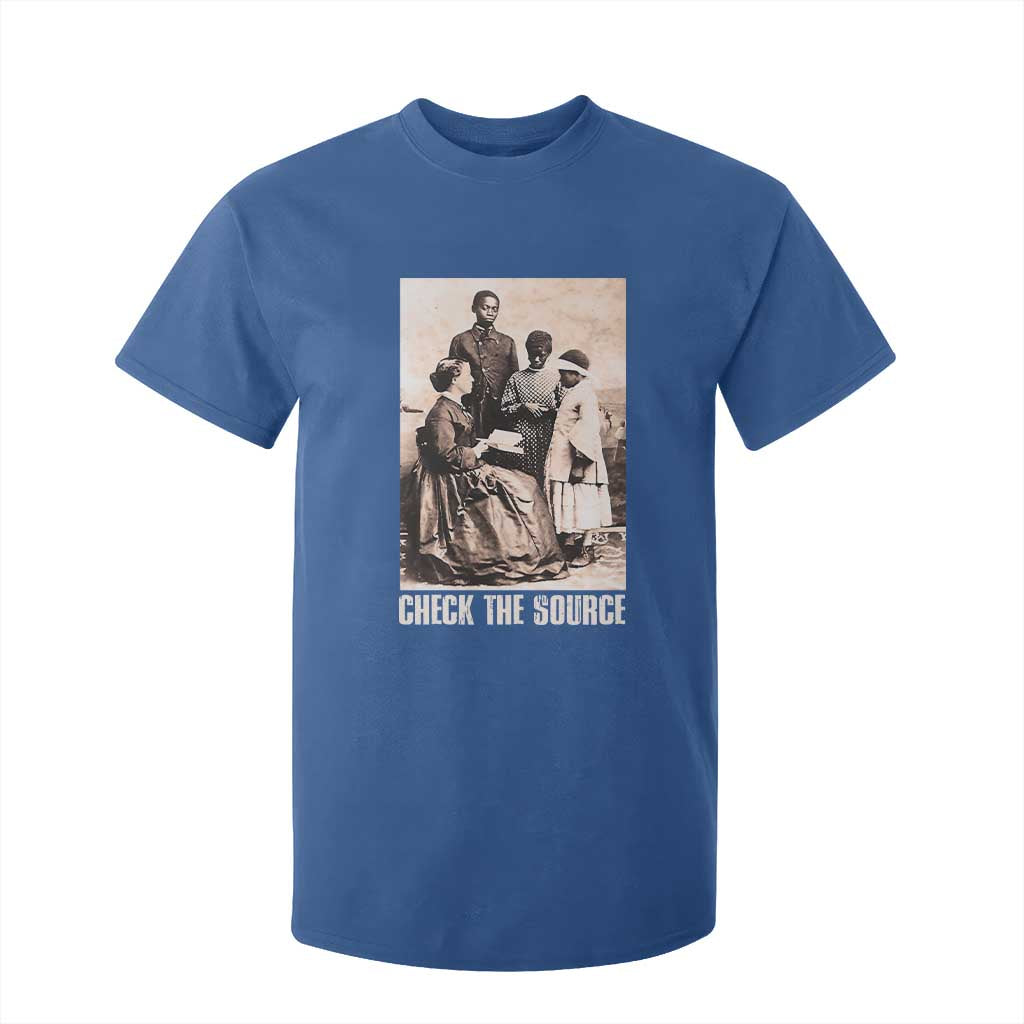 Black History T Shirt For Kid Check The Source African American Pride