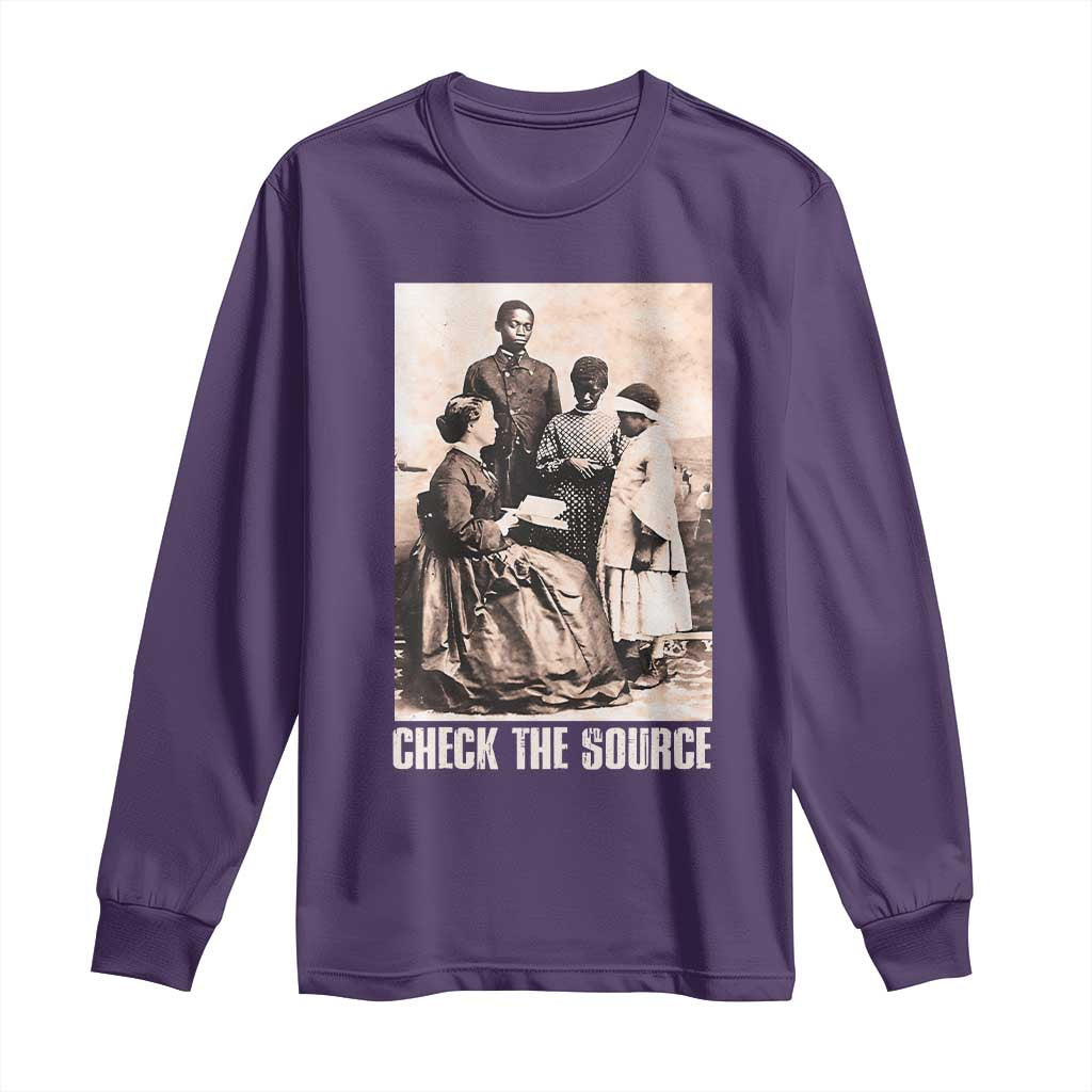 Black History Long Sleeve Shirt Check The Source African American Pride