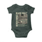 Black Wall Street Baby Onesie Never Forget Tulsa Black History Month