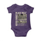 Black Wall Street Baby Onesie Never Forget Tulsa Black History Month