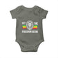 Juneteenth Baby Onesie Let The Freedom Begin African American Lion Melanin Pride