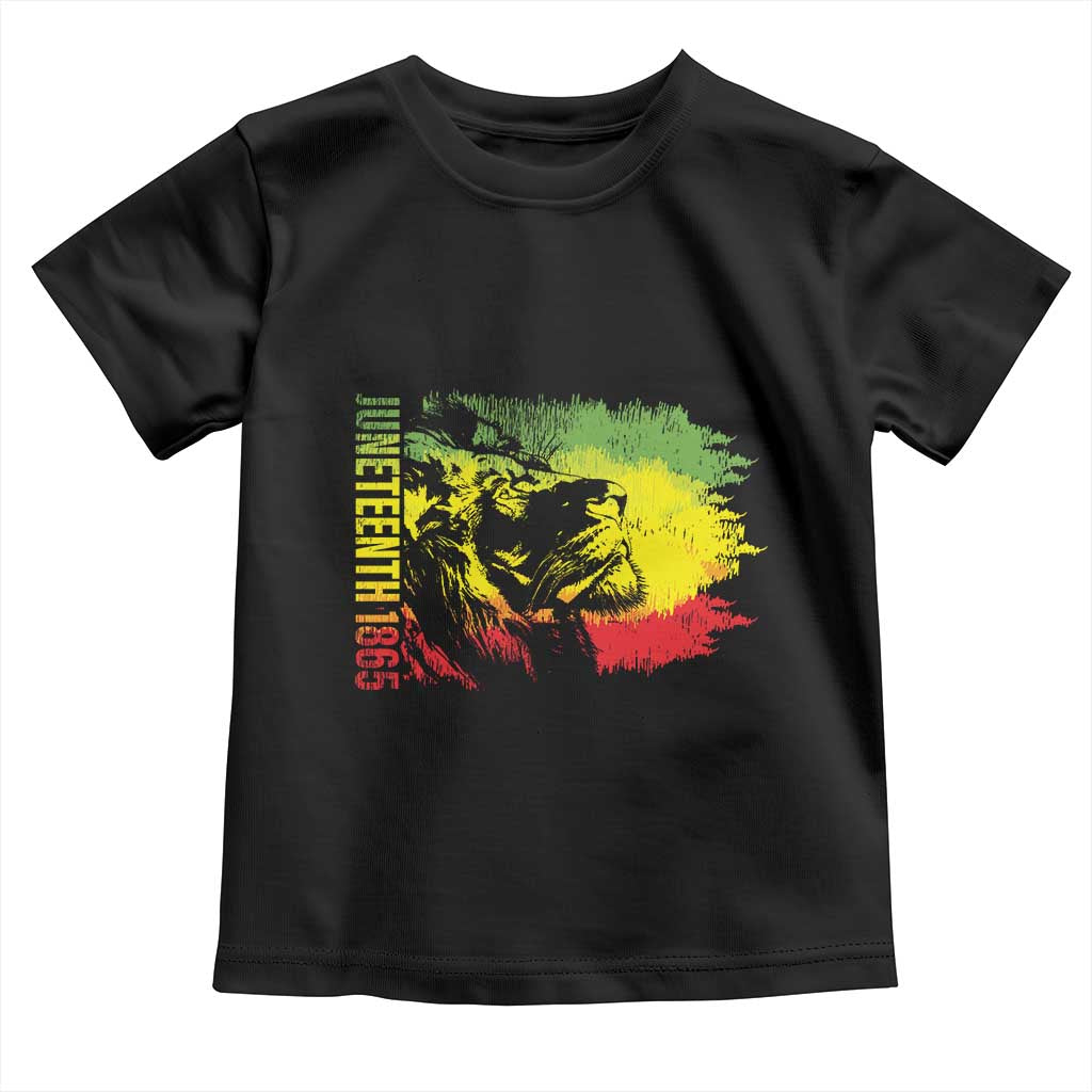 Juneteenth Baby Shirt 1865 African American Lion King