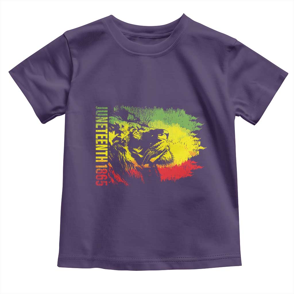 Juneteenth Baby Shirt 1865 African American Lion King