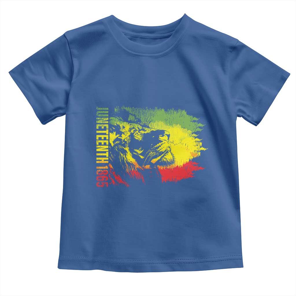 Juneteenth Baby Shirt 1865 African American Lion King