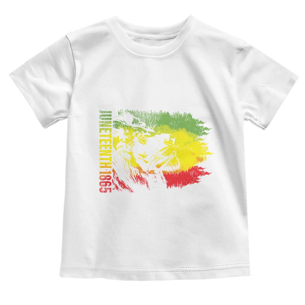 Juneteenth Baby Shirt 1865 African American Lion King