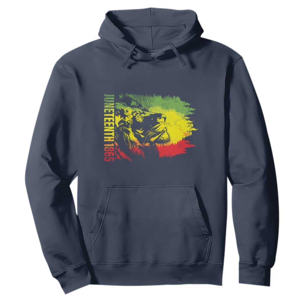 Juneteenth Hoodie 1865 African American Lion King