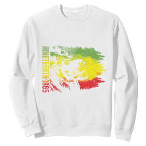 Juneteenth Sweatshirt 1865 African American Lion King