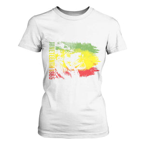 Juneteenth T Shirt For Women 1865 African American Lion King