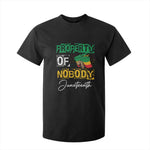 Juneteenth T Shirt For Kid Property Of Nobody Melanin Black Freedom