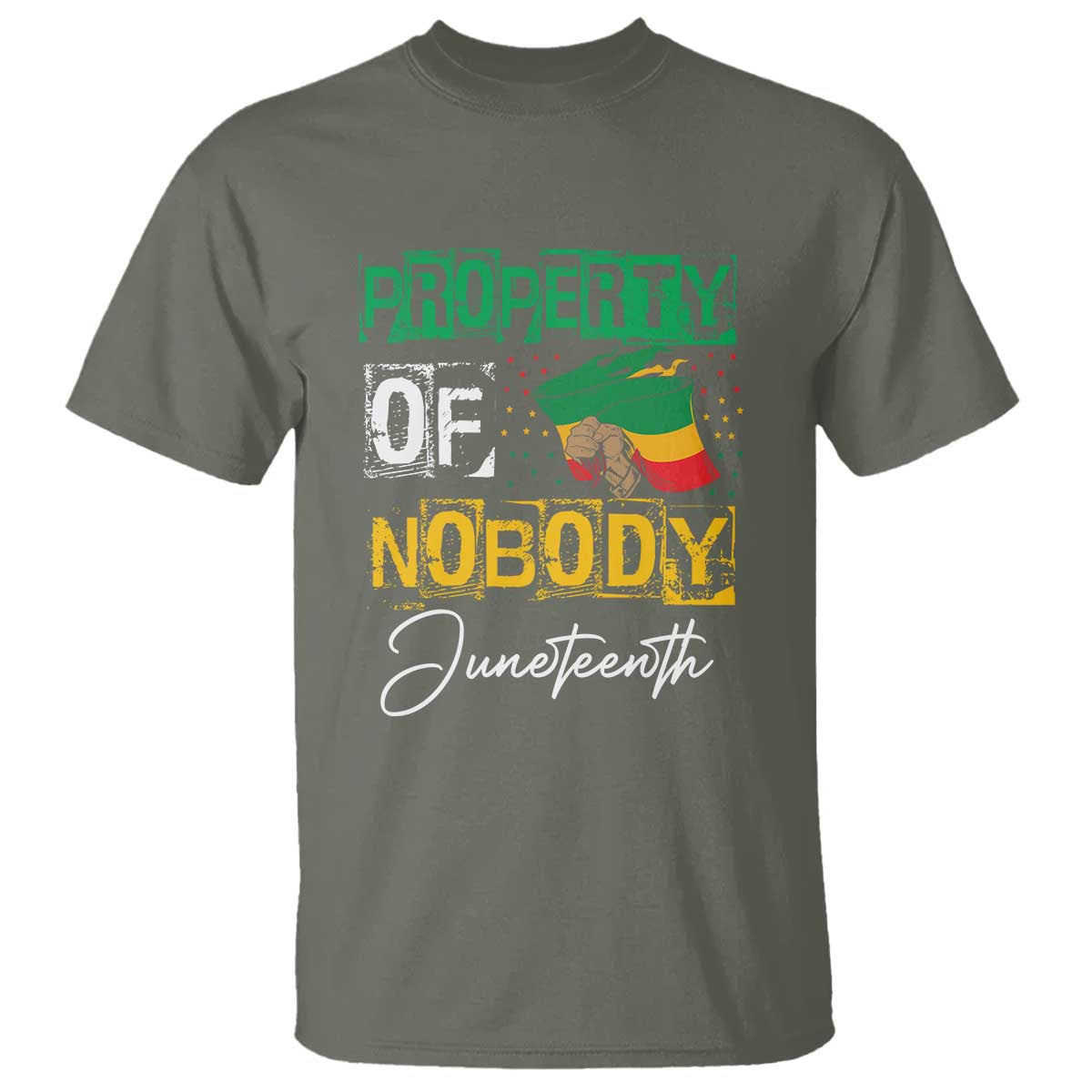Juneteenth T Shirt Property Of Nobody Melanin Black Freedom