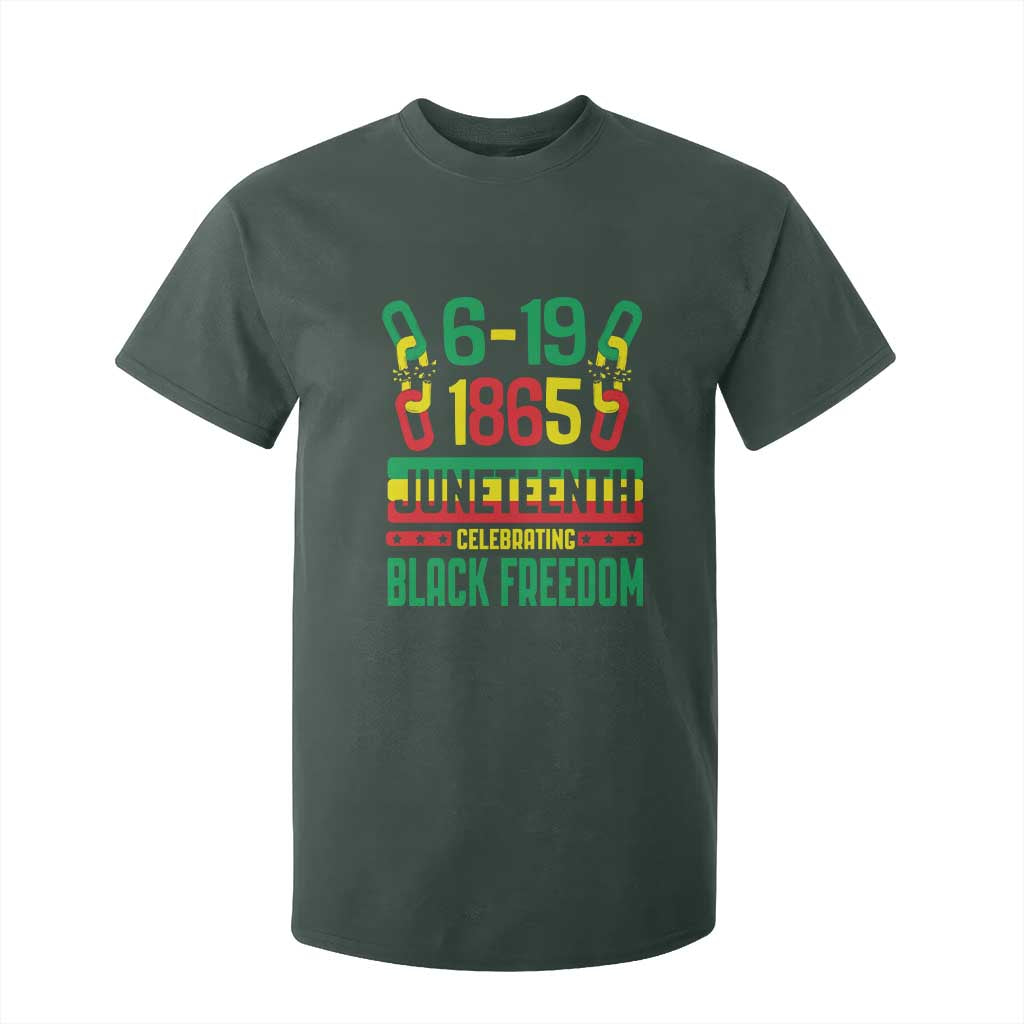 Juneteenth T Shirt For Kid Celebrating Black Freedom 1865 African American
