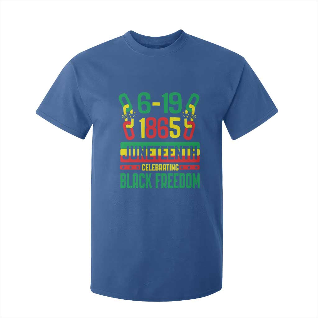 Juneteenth T Shirt For Kid Celebrating Black Freedom 1865 African American