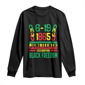 Juneteenth Long Sleeve Shirt Celebrating Black Freedom 1865 African American