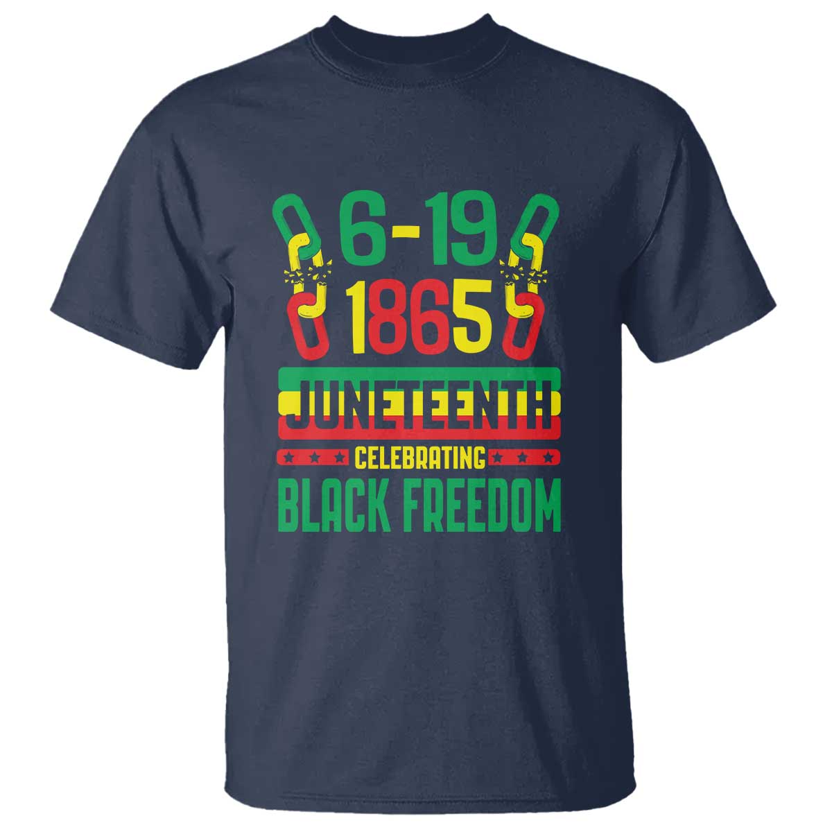 Juneteenth T Shirt Celebrating Black Freedom 1865 African American