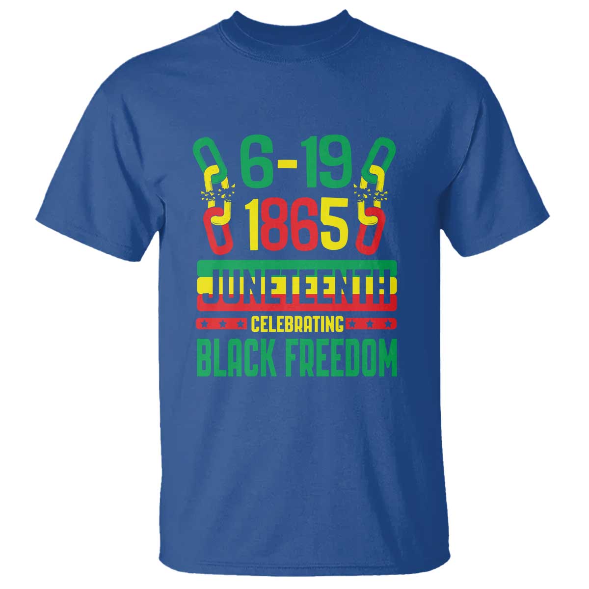 Juneteenth T Shirt Celebrating Black Freedom 1865 African American