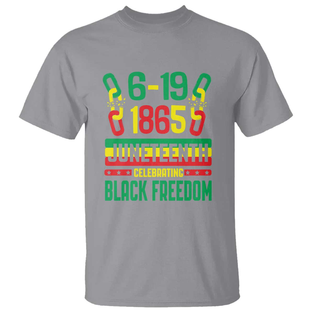 Juneteenth T Shirt Celebrating Black Freedom 1865 African American