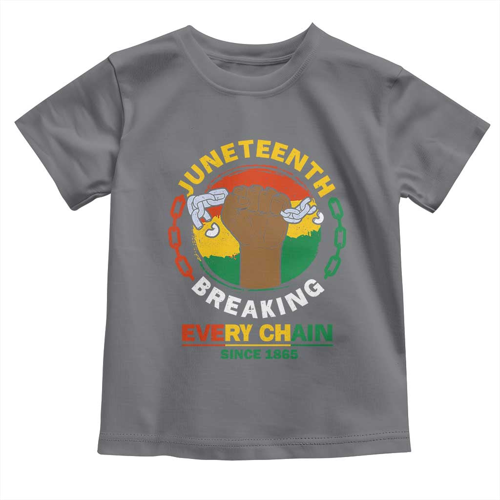 Juneteenth Baby Shirt Breaking Every Chain Since 1865 Black Freedom
