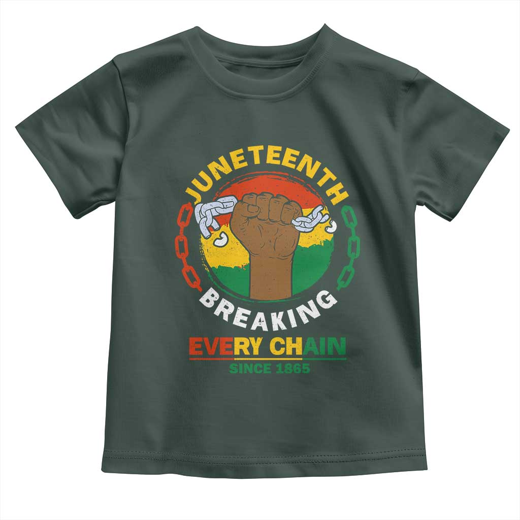 Juneteenth Baby Shirt Breaking Every Chain Since 1865 Black Freedom