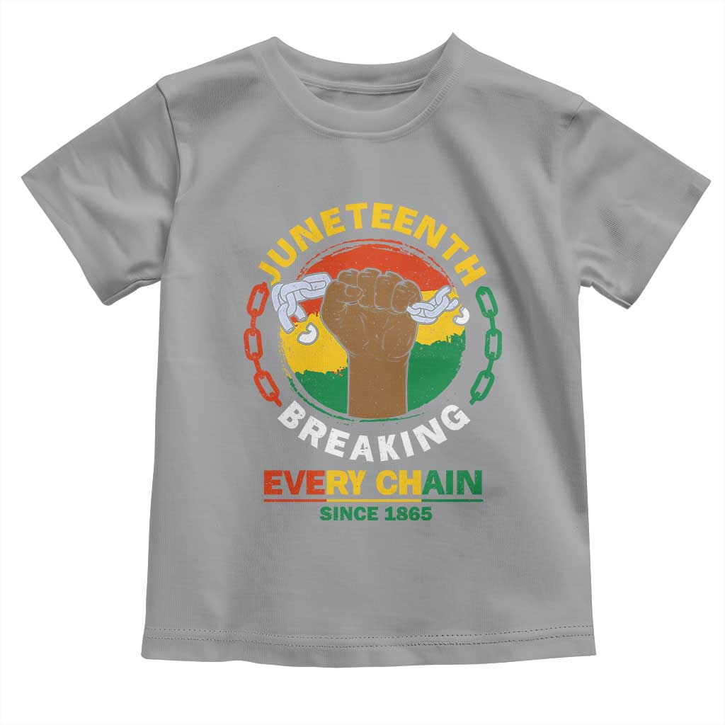 Juneteenth Baby Shirt Breaking Every Chain Since 1865 Black Freedom