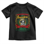 Juneteenth Baby Shirt Remembering My Ancestors Melanin Black Women Pride
