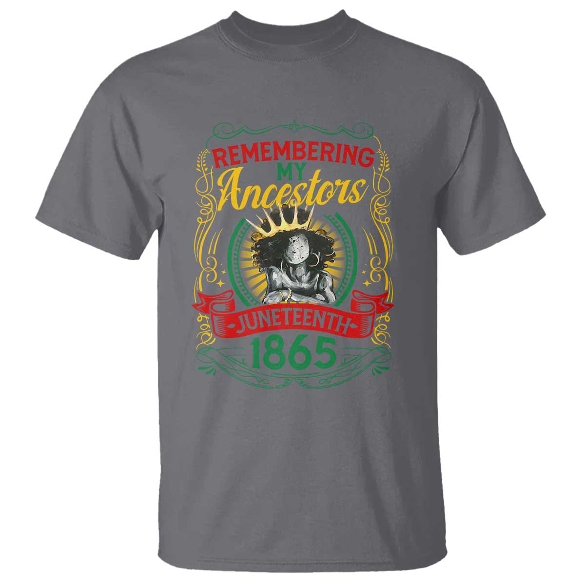 Juneteenth T Shirt Remembering My Ancestors Melanin Black Women Pride